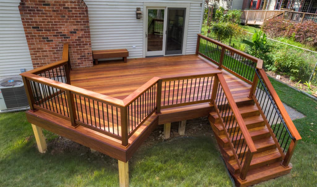 refinishing wood deck