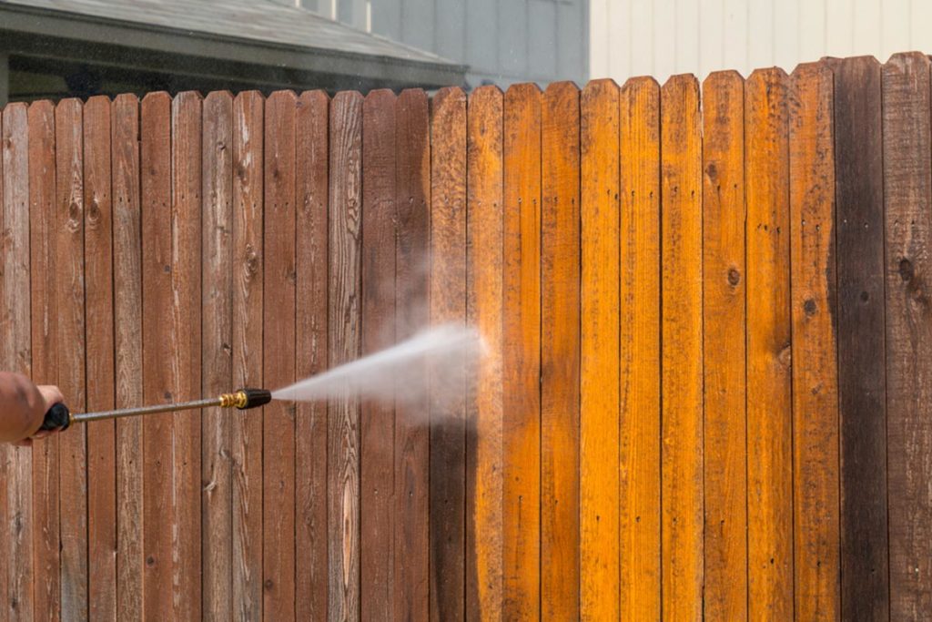 fence pressure washing company